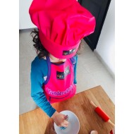 Ensemble tablier et toque enfant
