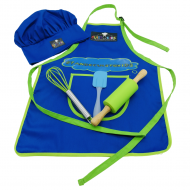 kit patisserie enfant tablier et toque et ustensiles de patisserie cuistokids