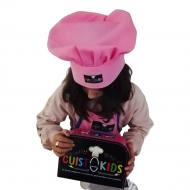 kit patisserie enfant tablier & toque et sa malette de patisserie cuistokids